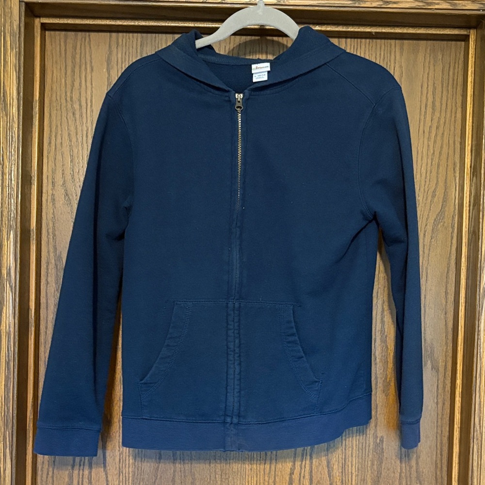 Circo brand hoodie sweatshirt, size L (12/14 unisex), navy